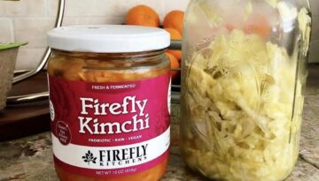 kimchi and sauerkraut